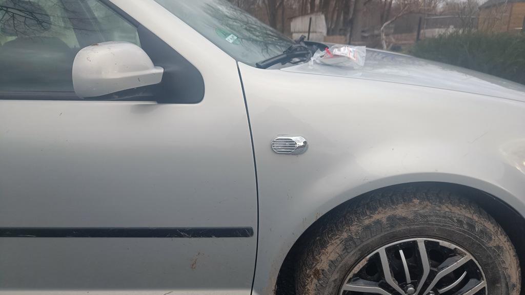 

Грати на повторювач `Овал` (2 шт, ABS) для Volkswagen Golf 4