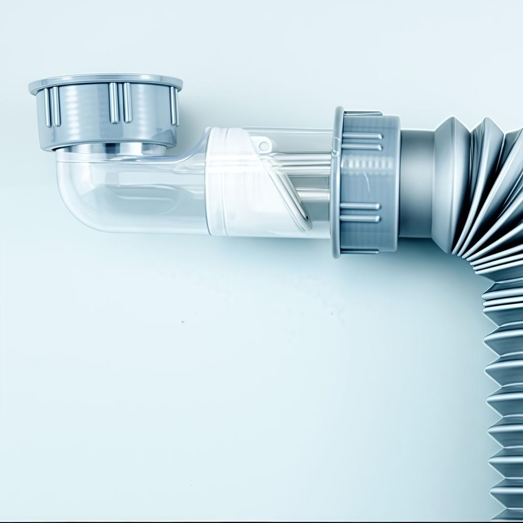 Kitchen Wash Basin Drainage Pipe Odor Proof Curved Kitchen Sink Drain Pipe Drain Downpipe Joint Tube Pipeline Accessory