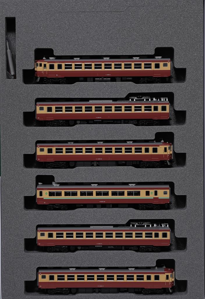 KATO N Gauge 455 Series Express Bandai Set Railway Model Train 6-Car 10-1633