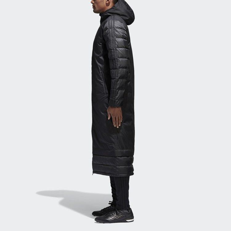 adidas Down Jackets Men's Black Hooded Thickened Other BQ6590