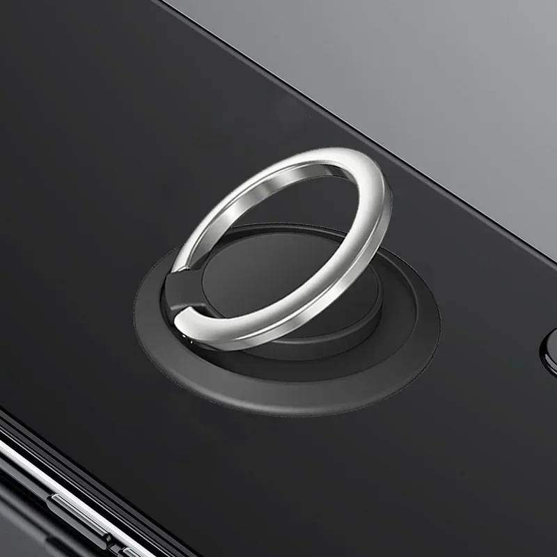 Magnetic Finger Ring Mobile Phone Holder Support 360 Rotating Adjustable Portable Sticker Universal Cell Phone Stand