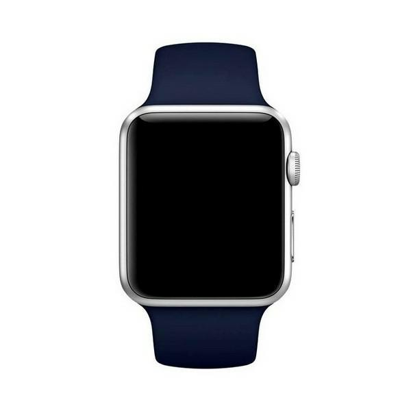 Pasek Do Apple Watch 38 Mm Mercury Silicon Niebieski