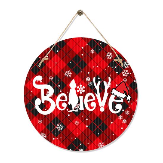 Christmas Paper Door Sign Gnome Tree Elk Pattern Indoor Outdoor Decoration Front Door Wall Hanging Welcome Doorplate Pendant Party Scene Setting Prop