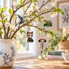 Flat Hanging Advent Calendar with Ornaments for Christmas Countdown Decoration