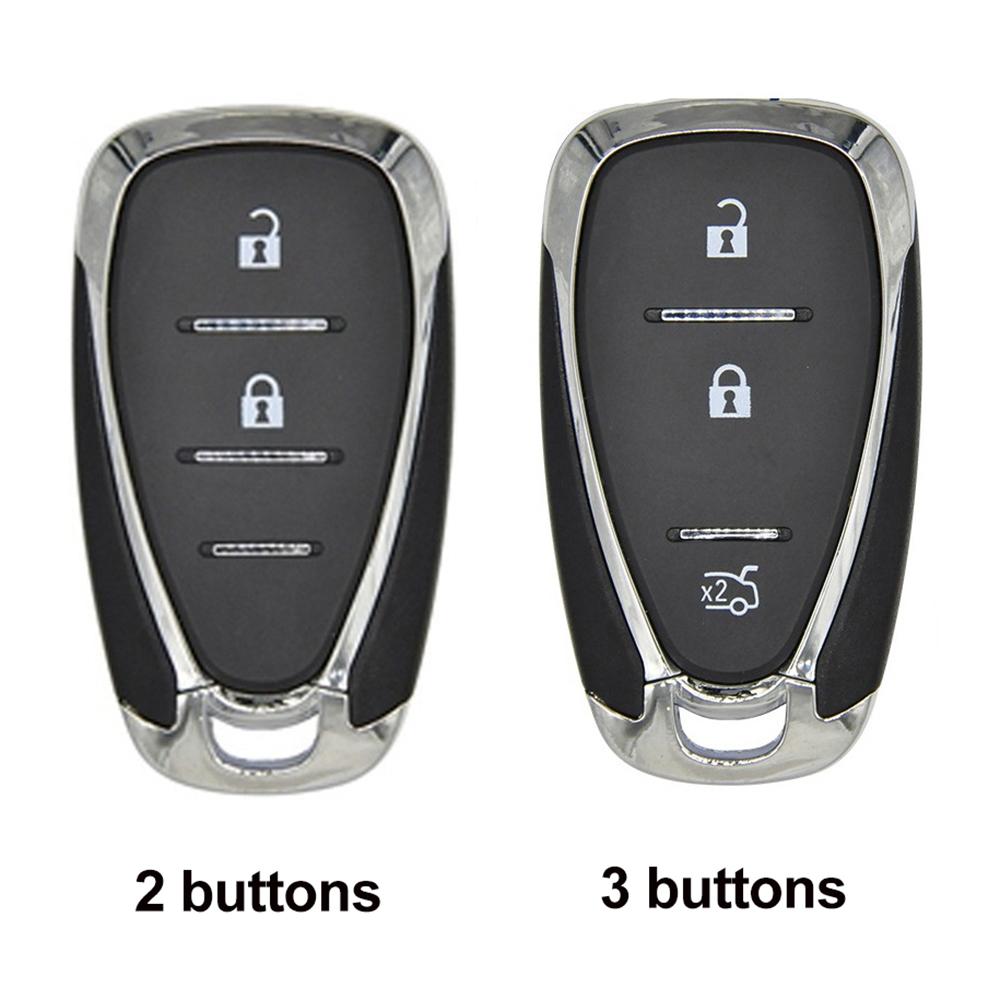 2/3 Button Car Key Case Cover For Chevrolet Malibu Blazer Traverse Cruze Spark Onix Sonic Bolt Camaro Volt Trax Seeker Equino