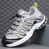 Men's shoes new autumn breathable mesh casual sports shoes men's non-slip and wear-resistant thick-soled travel hiking shoes