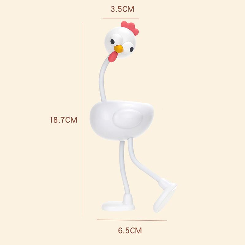 Chicken Mini Night Light Birthday Gift Creative Weird And Wonderful Abstract Toy Practical Fun Friend S Bff Unique Sensation