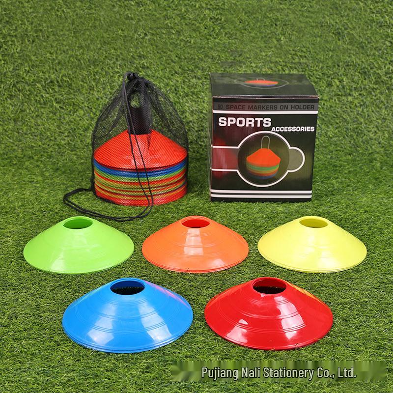 Soft Football Training Marker Disc Set - Round Cone Equipment