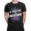 Novelty Indochine Arena Tour 2025 Fan T-Shirts Men Crewneck Cotton T Shirts Pop Rock Short Sleeve Tee Shirt Unique Clothes