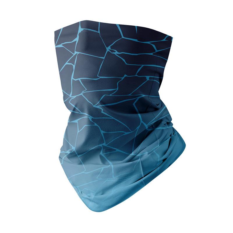 Men Sunscreen Ice Silk Headscarf Scarf Outdoor Fishing Seamless Neck Cover Cycling Sports Headgear
