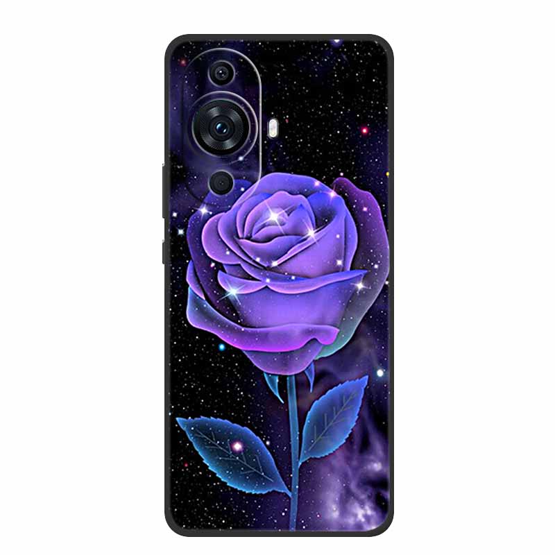 For Huawei Nova 12s Case Popular Black Silicone Soft Back Cover Case For Huawei Nova 12s Phone Case Cover Nova12s 12 s Funda 6.7