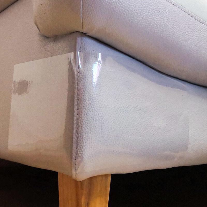 Transparent Cat Scratch-Resistant Sofa Protector Sticker for Furniture and Doors