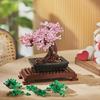 Miniso Disney Creative Fit Legoin 10281 Bonsai Tree Flower Bouquet Building Blocks Model  Plant Potted Bricks Toys for Kids Gift