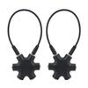 5 Port 3.5mm Music Splitter Adapters For Multiple User Listen Fast Speed Signal Transfer Flexible PVC Cable Construction