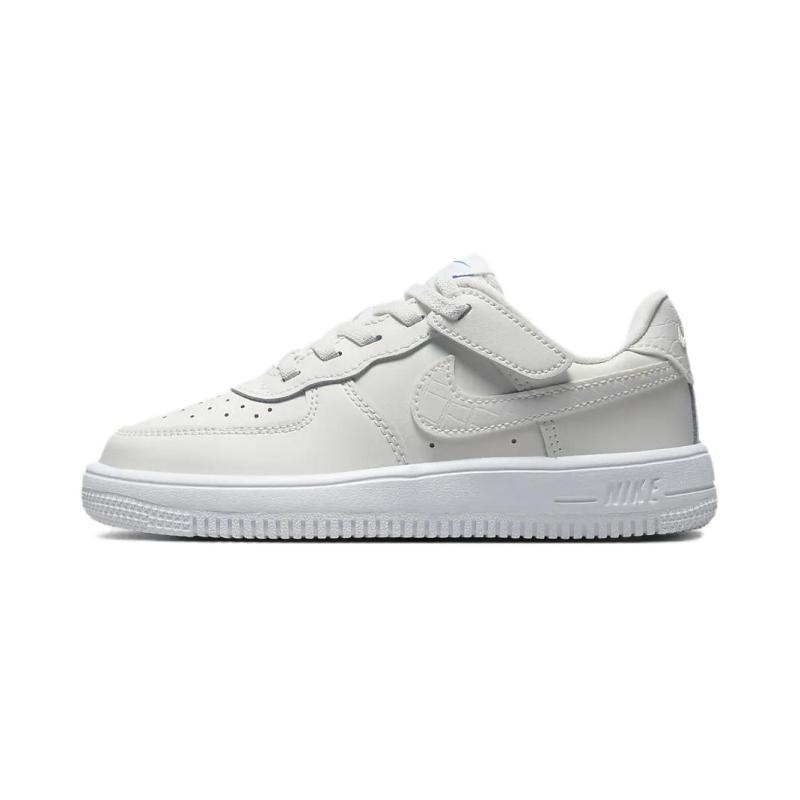 

Nike Force 1 Low LV8 EasyOn Abrasion Resistant Low Top Kids Skateboarding Shoes White Children Aged 3 7 Years Old Sneakers FV6104-100 35 белый
