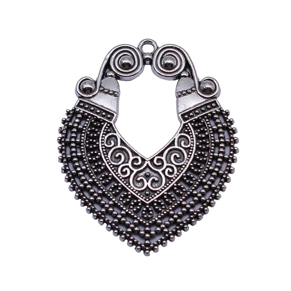 Flowers Of Life Charms Vintage Alloy Pendants For Nature Inspired Jewelry Making