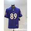 Camisa NFL de Manga Curta 2026 Baltimore Ravens Segunda Geração Bordada Futebol