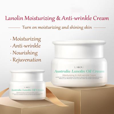 35g Moisturizing Lakko Lanolin Cream Lotion Skin Care Repair Hyaluronic Acid Cream