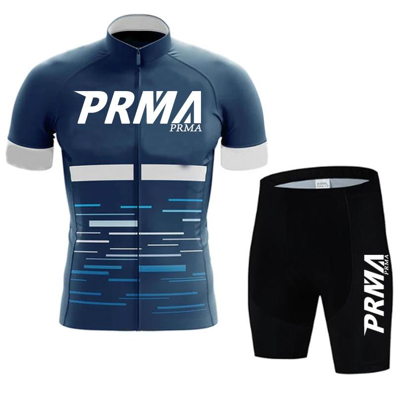 Summer Cycling Jersey, Short-sleeve Set, Men's Overalls, Road Cycling Race Uniform
