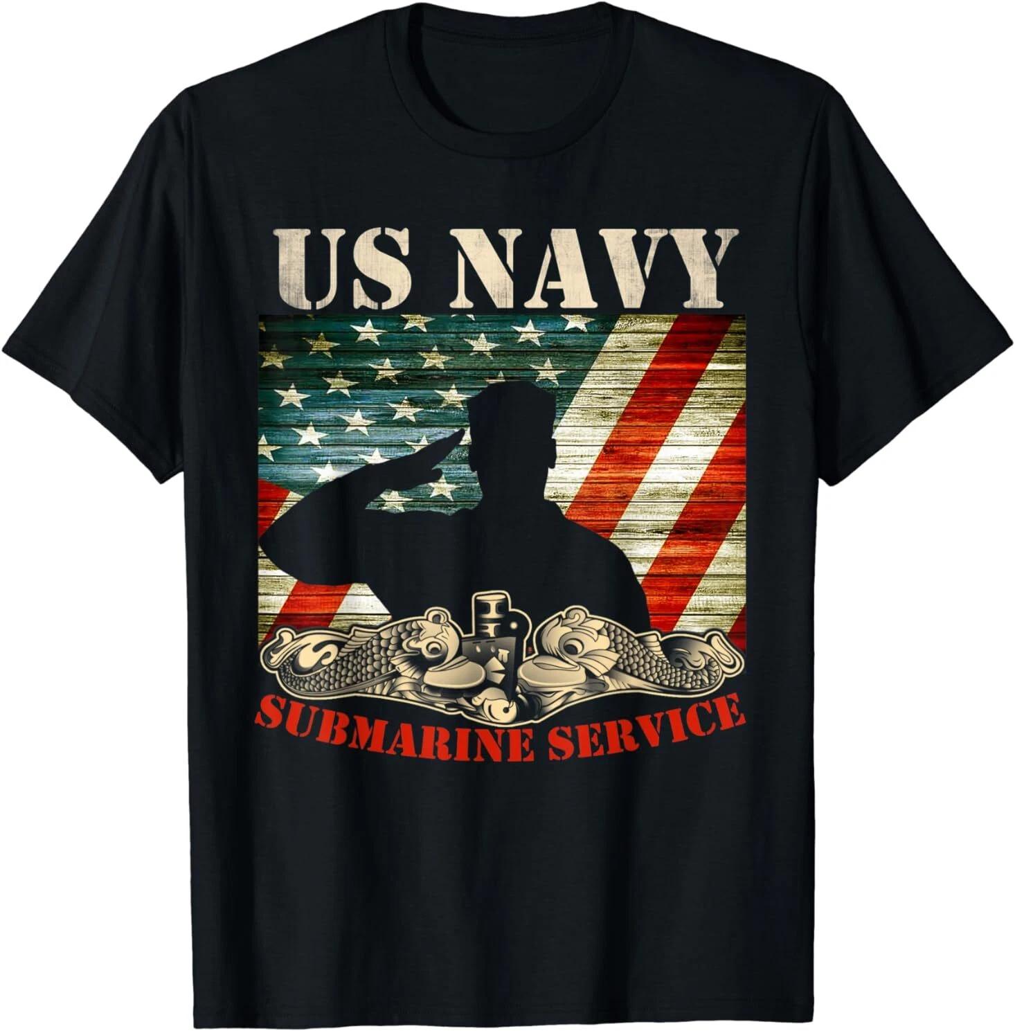 Men s and Women s T-shirts NEW LIMITED U.S Submarines Silent Service Vintage Veterans Day Tee T-Shirt S-3XL XXL