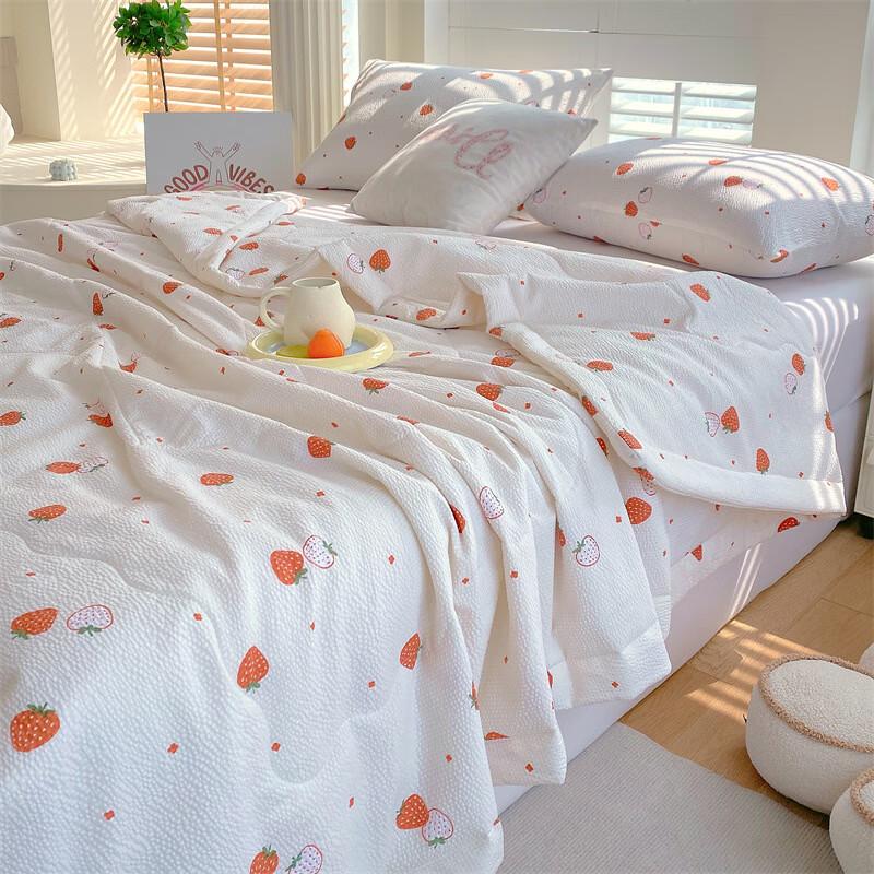 

Летнее одеяло Yamou A-класса из печатного хлопка с пузырьками 150*200cm