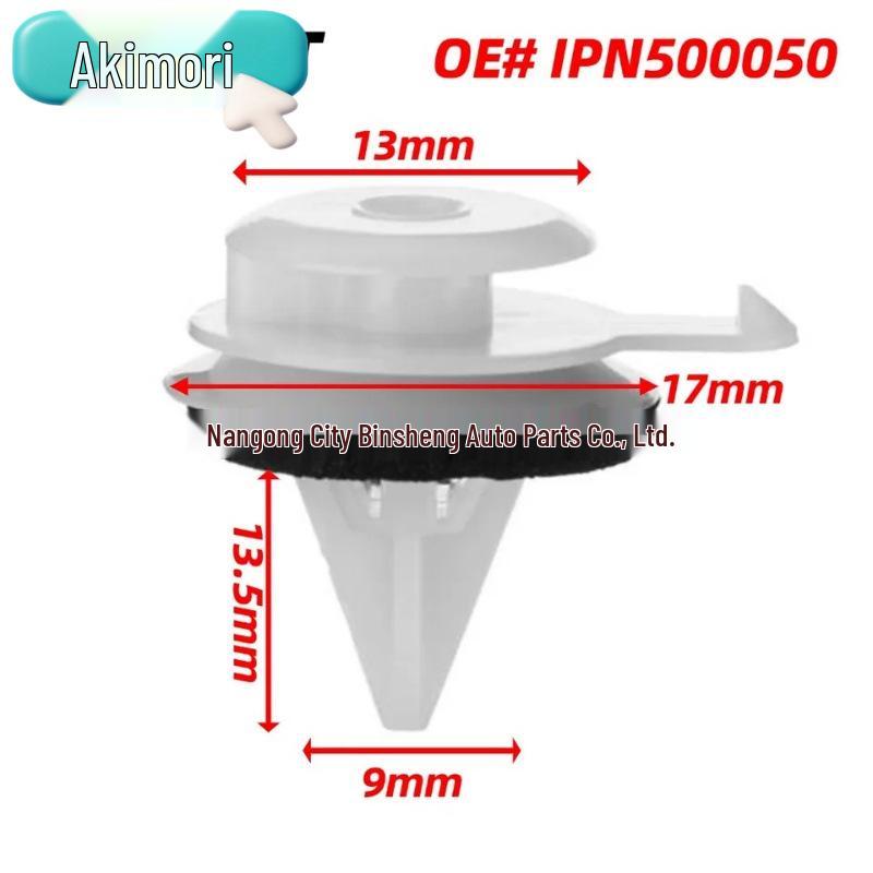 20-Pack Windshield Side Molding Retainers with Sealant, OE# IPN500050