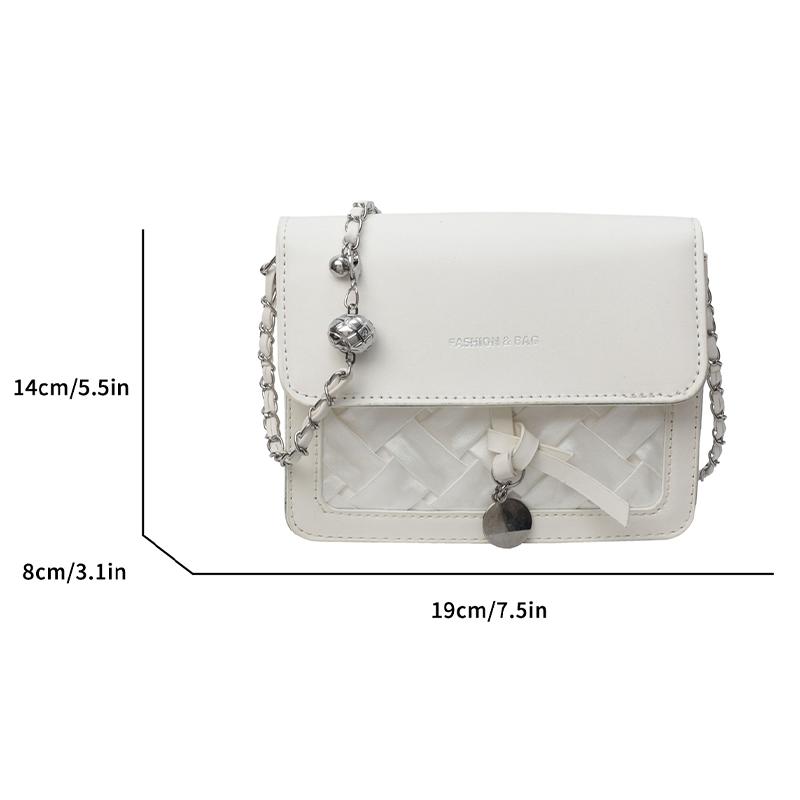 Die diesjährige beliebte Sommer-Trend-Nischendesign vielseitige Umhängetasche Modekette kleine quadratische Tasche Pendeln Geschäft