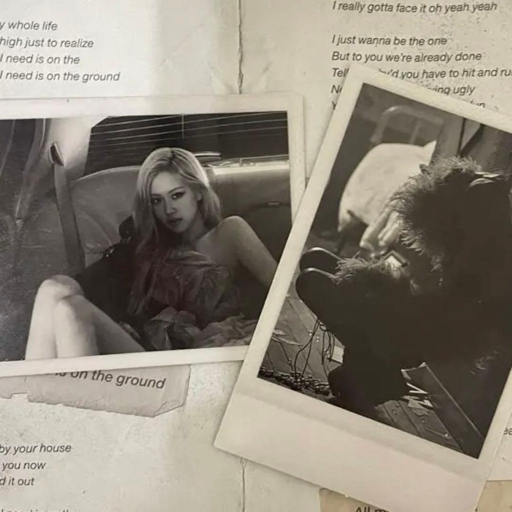 [USED] ROSÉ R CD BLACKPINK Solo (Bonus Included)