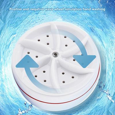 Mini-Waschturbine Wäscherrad Blasen-Turbine Rotationswaschmaschine Multifunktionsreinigung Geräuscharm für Geschäftsreise
