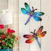 Decorazione Murale Artistica da Appendere a Parete con Libellula in Metallo 3D Vintage Scultura da Appendere a Parete in Ferro Battuto Decorazione per Giardino Casa Festa