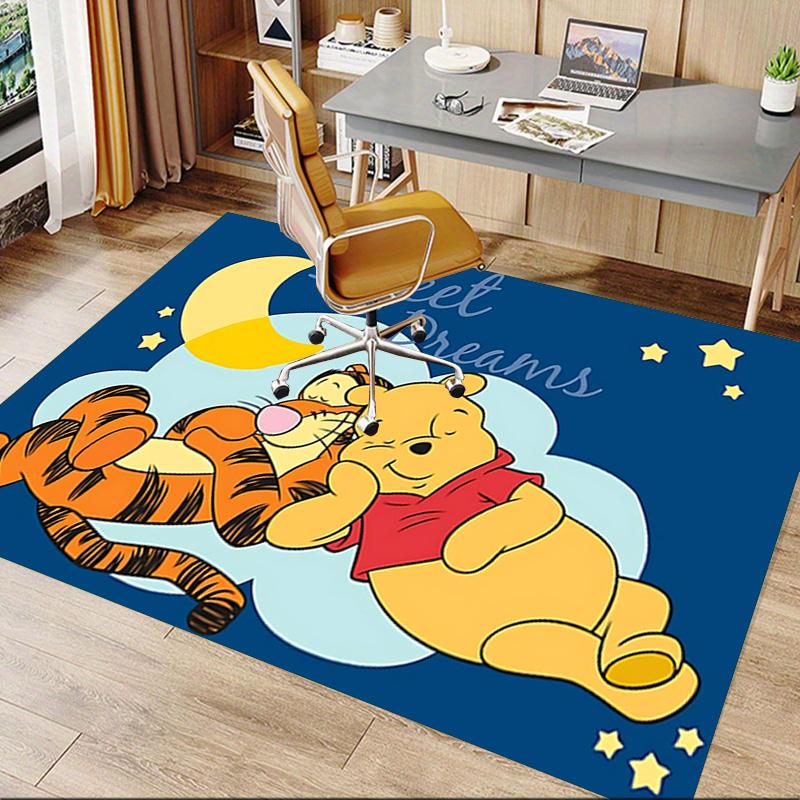 1pc Tiger Piglet Adventure Carpet for Playroom Bedroom Living Room Sofa Home Decor,kids Game Area Rug Non-slip Floor Mat Y72916