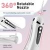 Electric Dental Oral Irrigator, Portable Water Flosser for Teeth Braces, Teeth Whitening Cleaning Tool For Home and Travel Use