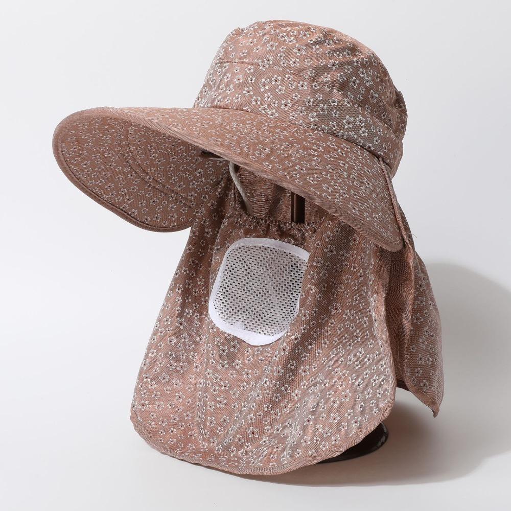 

Широкополая пляжная кепка Дышащая шляпа с отверстием для хвоста Новая рыболовная кепка Женская хаки