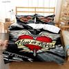 Casal Rock Band All Season Duvet Cover Comforter Bedding Sets Soft Quilt Cover and Pillowcases Boys Single/Double/Queen/King