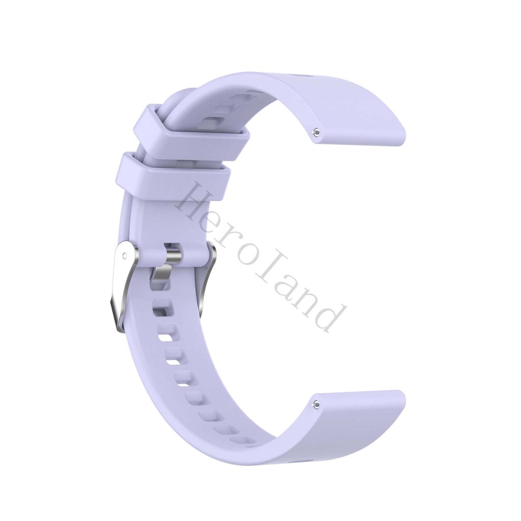 Silicone 20mm Watchstrap Band For MiBro lite / Air Smart Wristband Bracelet For Xiaomi MiBro Color / Haylou LS02 Wriststrap belt