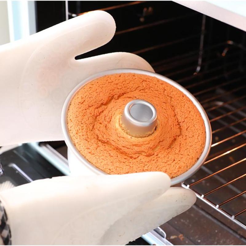 Round Middle Hole Chiffon Cake Toast Bread Pan Removable Bottom Hollow Chimney Mold Diy Baking Tools Bake Model Bread Box