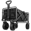 Wagon Outdoors Trolley Portable Garden Camping Cart Heavy Duty Large Capacity Fold Wagon Collapsible Folding Utility Beach Cart