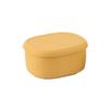 Oval Food Storage Box Heat Resistance Food Container Salad Box Silicone Lunch Box  Travel