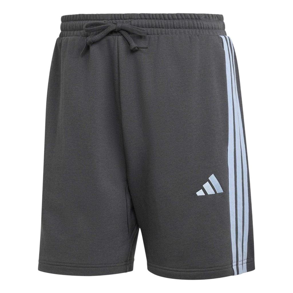 adidas Mens Fleece 3 Stripes Shorts