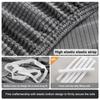 Elastic Jacquard Sofa Cover for Living Room, Stretch Slipcovers, Corner Sofa Covers, L Shape, 1, 2, 3,4