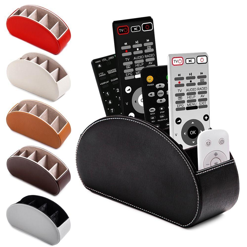 

5 сеток из искусственной кожи, пульт дистанционного управления, ящик для хранения, настольный органайзер, чехол для ручки, держатель для косметических кистей чёрный