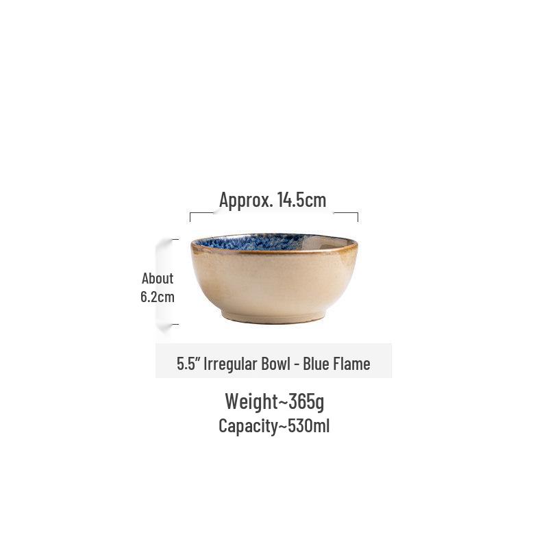 Modern Irregular Shape Ceramic Plate for Western and Japanese Cuisine - Creative, Good-Looking, Shallow Steak Plate