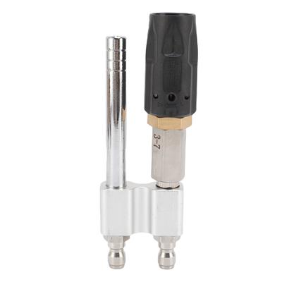 M5 Twist Nozzle High Pressure Washer Tip 1 4 Inch Quick Connect Stainless Steel Long Distance Nozzle 3 7 GPM Flow Rate