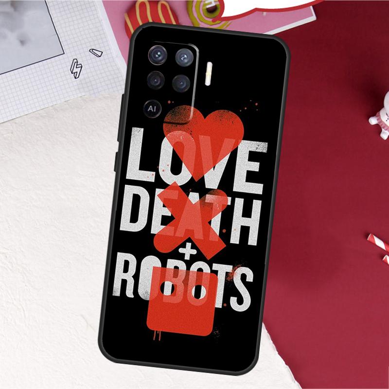Love Death Robots Case For Oppo A17 A57 A77 A74 A54 A94 A78 A98 A18 A60 A80 A40 A38 A58 A96 A76 A16 A15 A5 Pro