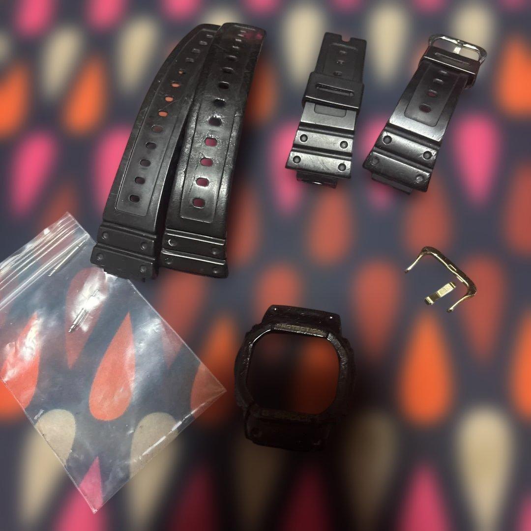 G-SHOCK DW5600EG-9 genuine belt buckle bezel set gold