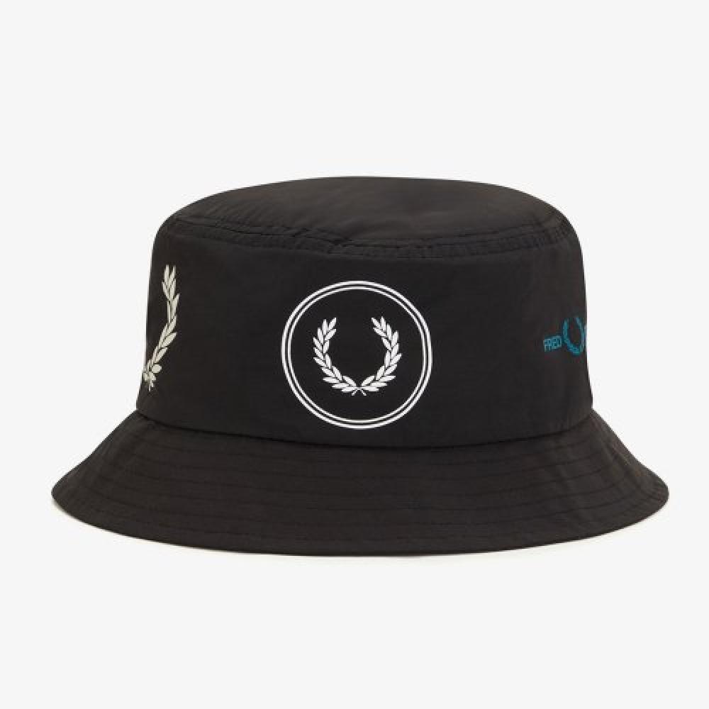 

Fred Perry Графічний фірмовий капелюх-відро 102 Cfpu2336678 102 L