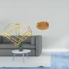 Weighted Arm Napkin Dispenser And Woven Fruit Basket Storage Solution for Hotel Bar Dining Table