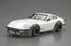 Aoshima Bunka Kyozai The Model Car Series S30 Fairlady Z Aero Custom Plastikmodell 1/24 Nr.128 Ver.2 '75 (Auto)