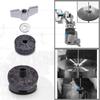 18Pcs Cymbal Sleeve Base Felt Pad Set Washers Wing Nuts Kit For Drum Accessories