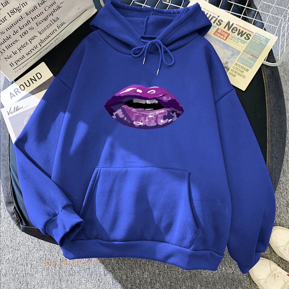 Purple Kiss Hoodies Korean Sweatshirts Fleece Comfortable Women Men Hooded Pullovers Sudaderas Ropa Mujer Girl